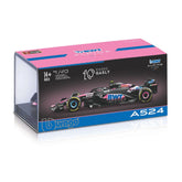 18-38220G Bburago - Alpine A524 #10 (Gasly), con casco - Scala 1:43